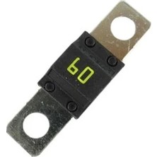 YLZ LITTELFUSE MİDİVAL SİGORTA SİYAH 60 A ORJ. (40*12 MM)