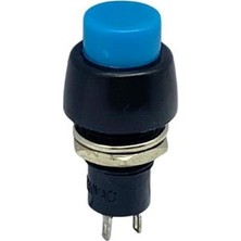 YLZ Mini Buton Pls Yaylı (10 Mm) Mavi DS-450