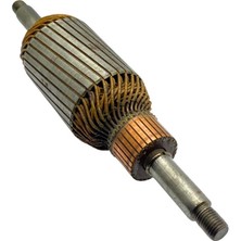 YLZ 6V-12V Düz Dinamo Şarj Kollektörü (Rotor) (Çap:56 BOY:246 Mm) Em