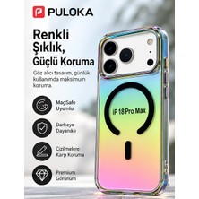 Iphone 17/18 Pro Max Puloka Hologram Kılıf