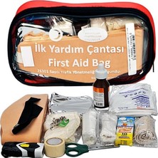 Kartal Ilk Yardım Seti Boyunluklu Tck Onaylı (Bez Çanta)