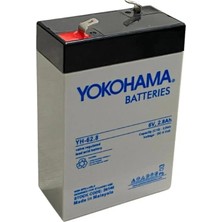 YLZ Yokohama 6V 2.8 Ah Akü Kuru Tip (66*33*97) (0,6 Kg)