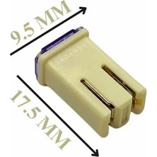 Tesla Mini Dişi Sigorta M Tipi 25 A (9.5*17.5 Mm)