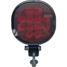 Frıstom 12V-24V Arka Sis Lambası (Kırmızı) (12 Ledli) (3W) (75 Mm) E9