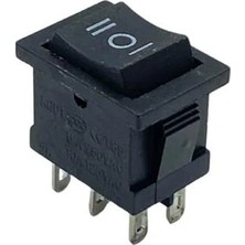 YLZ Tuşlu Anahtar Mini (6 Fiş) (On-Off-On) (6A 250V / 10A 125V Ac)