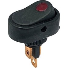 Siway Tuşlu Anahtar Vidalı Oval Işıklı (20A 12V Dc)