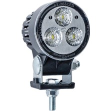 Fristom Frıstom 12V-24V Çalışma Lambası (Off-Road) 3-Ledli 11W 5700K 1200 Lumen (92*37.5 Mm) E9