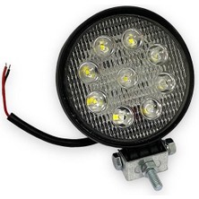 NIKEN 9V-48V ÇALIŞMA LAMBASI YUVARLAK (9 LEDLİ) (114 MM)