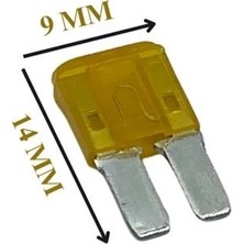 YLZ Mikro Mini Bıçak Sigorta 5 A (9*15 Mm)
