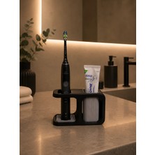 Bark 3D Modern Japon Diş Fırçası Standı – Minimalist Diş Fırçalık – Banyo Düzenleyici ve Dekoratif Organizer