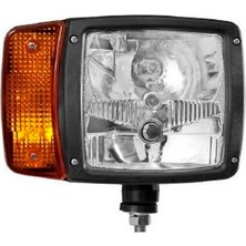 Ceray 12V Ön Far Sinyalli (Kablolu Alttan Bağlantılı) Iş Makinesi Sağ
