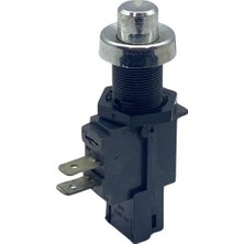 YLZ Buton Pls (Kalıcı) (On-Off) (2 Fişli) (14 Mm) Krom