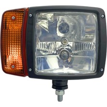 Ceray 24V Ön Far Sinyalli (Soketli Alttan Bağlantılı) Iş Makinesi Sağ