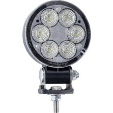 Fristom Frıstom 12V-24V Çalışma Lambası (Off-Road) 6-Ledli 5700K 1460 Lumen (125*90 Mm) E9