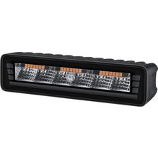 Hella 10V-30V LED Bar Off-Road 24W 5700K 3540 Lümen (Beyaz-Sarı Gündüz Sürüşlü-Çakarlı) (177*44 Mm)