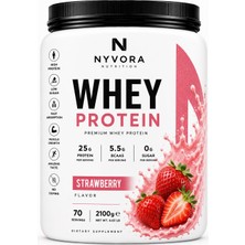 Nyvora Nutrition Whey Protein Çilek Aromalı 2100 G