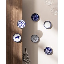 Madame Coco Reve Bleu Mais Mini Kase Seti - Mavi/beyaz - 9 cm