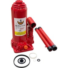 Carub Hidrolik Kriko (Şişe Tip) Kollu 5 Ton (Ce Belgeli)