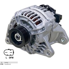 12V Alternatör Dinamo Bosch Tipi 90 A (L-Dfm) Audı-Seat-Skoda-Vw