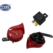 Hella 12V Dadat Korna 400/500 Hz (2 Fişli) (Takım)