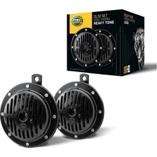 Hella 12V Didit Korna 310/380 Hz Süperton (Siyah) (Takım)