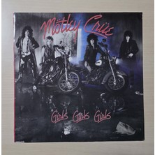 Elektra Mötley Crüe - Girls, Girls, Girls - 1987 - Dönem Baskı Plak - Longplay - Lp