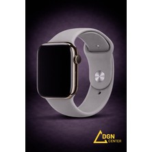 Fmk Apple Watch 44 mm (4. , 5., 6. Nesil, Se 1 ve Se 2) Uyumlu Premium Silikon Kordon