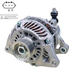 YLZ 12V Alternatör Dinamo Mıtsubıshı Tipi 90 A (3 Fiş) (D-P) Mazda 2/3-Nıssan Navara/skystar
