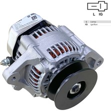 Cargo 12V Alternatör Dinamo Nıppon Denso Tipi 60 A (2 Fiş) (Ig-L) Daıhatsu Hıjet-Johndeere-Forklift