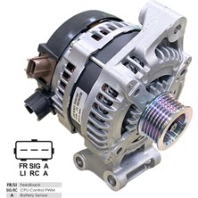 Denso 12V Alternatör Dinamo 120 A (Fr-Sıg-A) Ford C-Max/focus C-Max/focus Iı-Volvo C30/S40 II/V50