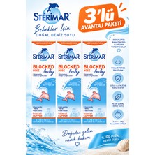 Pampers Sterimar Baby Burun Spreyi Blocked Nose Hipertonik Sprey 100 ml 3 Lü Paket