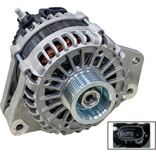 YLZ 12V Alternatör Dinamo 110 A (Soketli 3 Fiş) (L-Ig-D) Geely-Chery