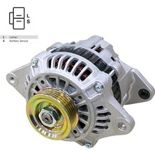 AES 12V Alternatör Dinamo 85 A (2 Fiş) (L-S) Hyunda Accent/excel/sonata-Mıtsubıshı Colt/galant/lancer