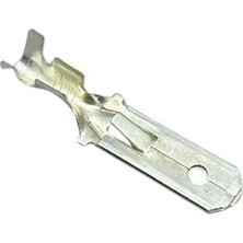 ERKEK FİŞ STANDART UZUN (GÜMÜŞ) (6.3 MM)