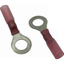 KU-6 KABLO UCU İZOLELİ (ISIYLA DARALAN) KIRMIZI (6 MM)