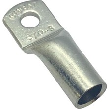 70 mm Kablo Pabucu (Sıkmalı) (St 7008) (Delik Çapı:8 Mm)