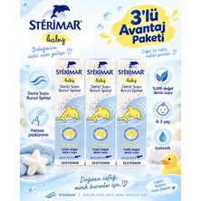 Sterimar Baby Burun Spreyi Deniz Suyu 100 ml  3 Lü Paket  x 100ML