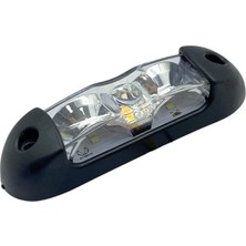 B.A. Design 12V-24V YAN POZİSYON LAMBASI SİDE MARKER LEDLİ (SARI-KIRMIZI-BEYAZ) (121*34 MM)