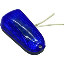 Dekor Lambası Mavi Mini Siyah Taban (3W Sofit 31 Mm-Ampulsüz) (64*31 Mm)