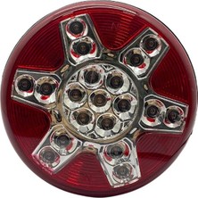 Newlight 24V Sinyal Lambası Ledli (Yuvarlak) Güleryüz Cobra-Mıtsubıshı-Otokar-Temsa (122 Mm)