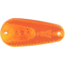 FARPLAS 24V YAN SİNYAL LAMBASI (3 LEDLİ) (KABLOLU) SARI YM