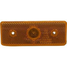 SABA 24V YAN SİNYAL LAMBASI SİDE MARKER (TEK LEDLİ) KABLOLU SARI (120*45 MM)