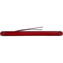 POE 12V-24V Parmak Lamba 15-Ledli Kırmızı (240*17 Mm)