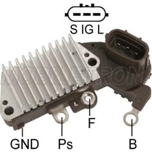 Mobiletron 12V Alternatör Konjektör Nıppon Denso (3 Fiş Oval Soket) (S Ig L) Taıwan Toyota