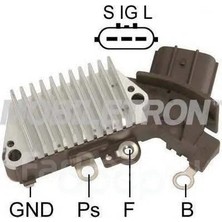 Mobiletron 12V Alternatör Konjektör (Yan Oval Soket 3 Fiş) (S-Ig-L) Toyota Corolla 1998