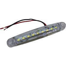 YLZ 12V-24V PARMAK LAMBA 9-LEDLİ BEYAZ (100*15 MM)