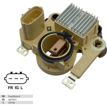 12V Kömürlü Konjektör Mıtsubıshı Tipi (3 Fiş Dik Soket) (Fr Ig L) Honda Korea