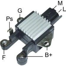 Mobiletron 12V Alternatör Konjektör Denso (Valeo Düz Soket 2 Fiş) (M-L)