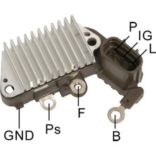 Mobiletron 12V Alternatör Konjektör Nıppon Denso (3 Fiş) (P Ig L)