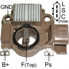 12V Kömürlü Konjektör Mıtsubıshı Tipi (3 Fiş) Nıssan Cabstar/navara/pathfınder